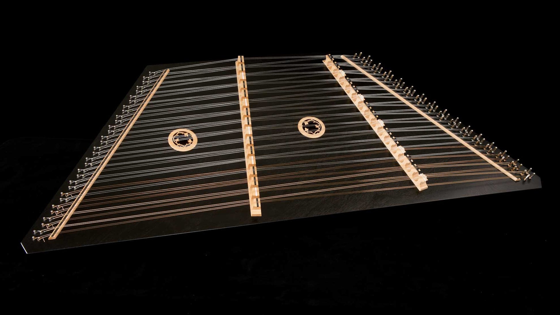 Dusty Strings Overture 16/15 Hammered Dulcimer Hammered Dulcimers Dusty Strings Black Instrument only