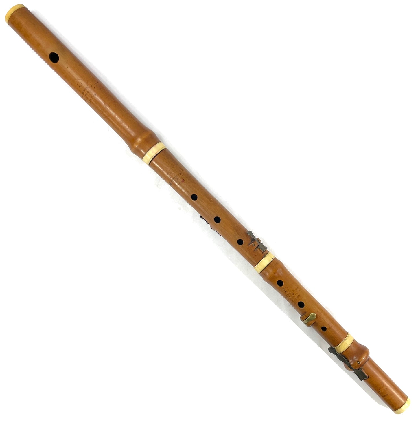 W&J Wainwright early classical flute, London, 4 key Flutes Lark in the Morning