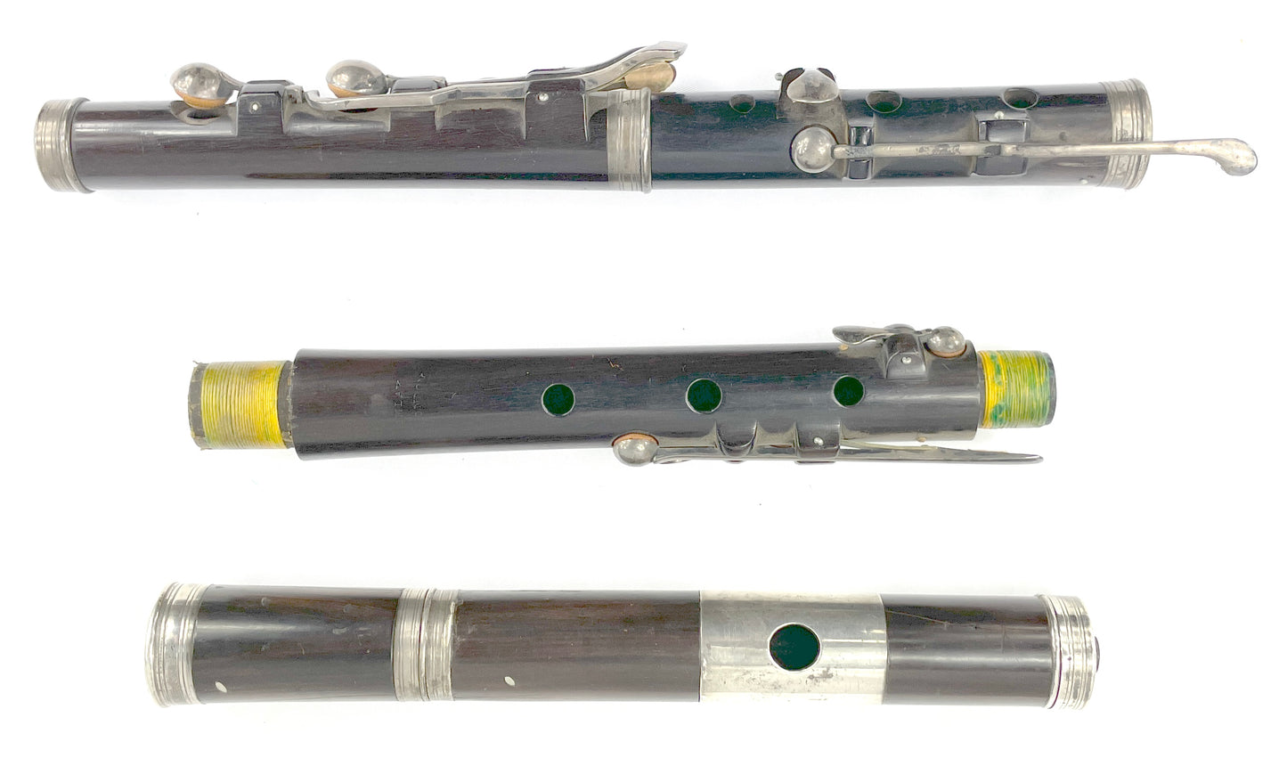 English Simple System Flute, Imlay, London, 8 key Flutes Lark in the Morning