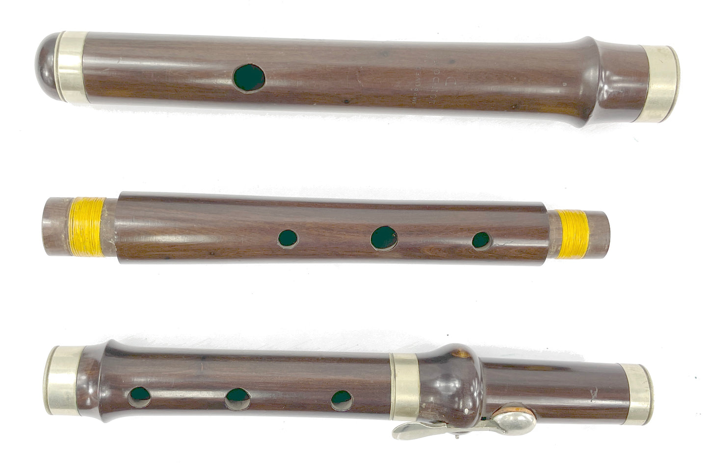 English Simple System Flute, Improved, London, 1 key Flutes Lark in the Morning