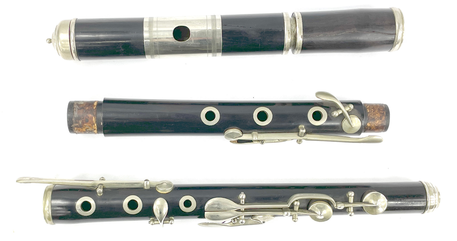 German Flute, Anonymous, 8 key, inlaid tone holes Flutes Lark in the Morning