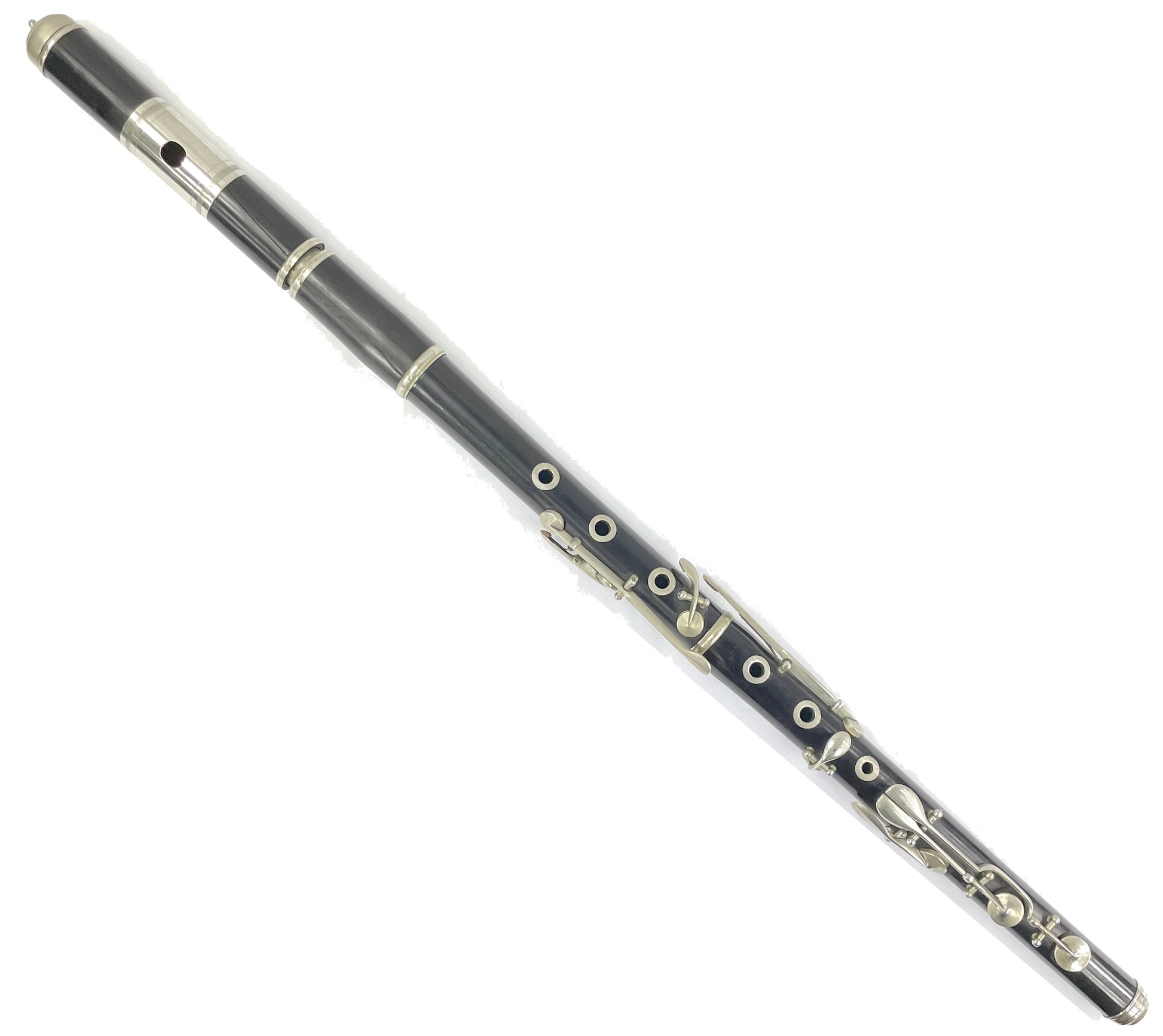 German Flute, Anonymous, 8 key, inlaid tone holes Flutes Lark in the Morning
