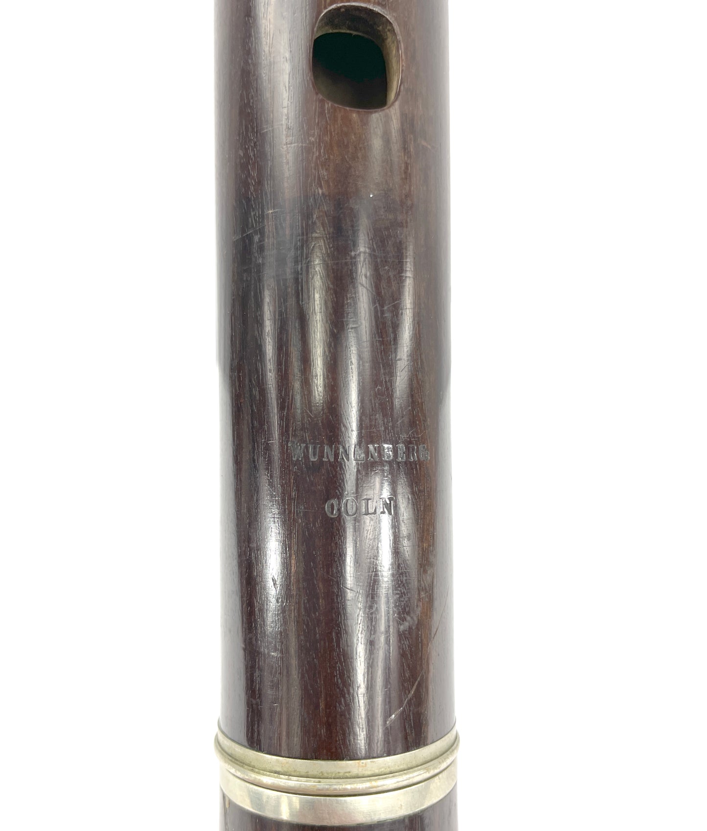 German Flute, Wunnaberg, 10 key, Coln Flutes Lark in the Morning