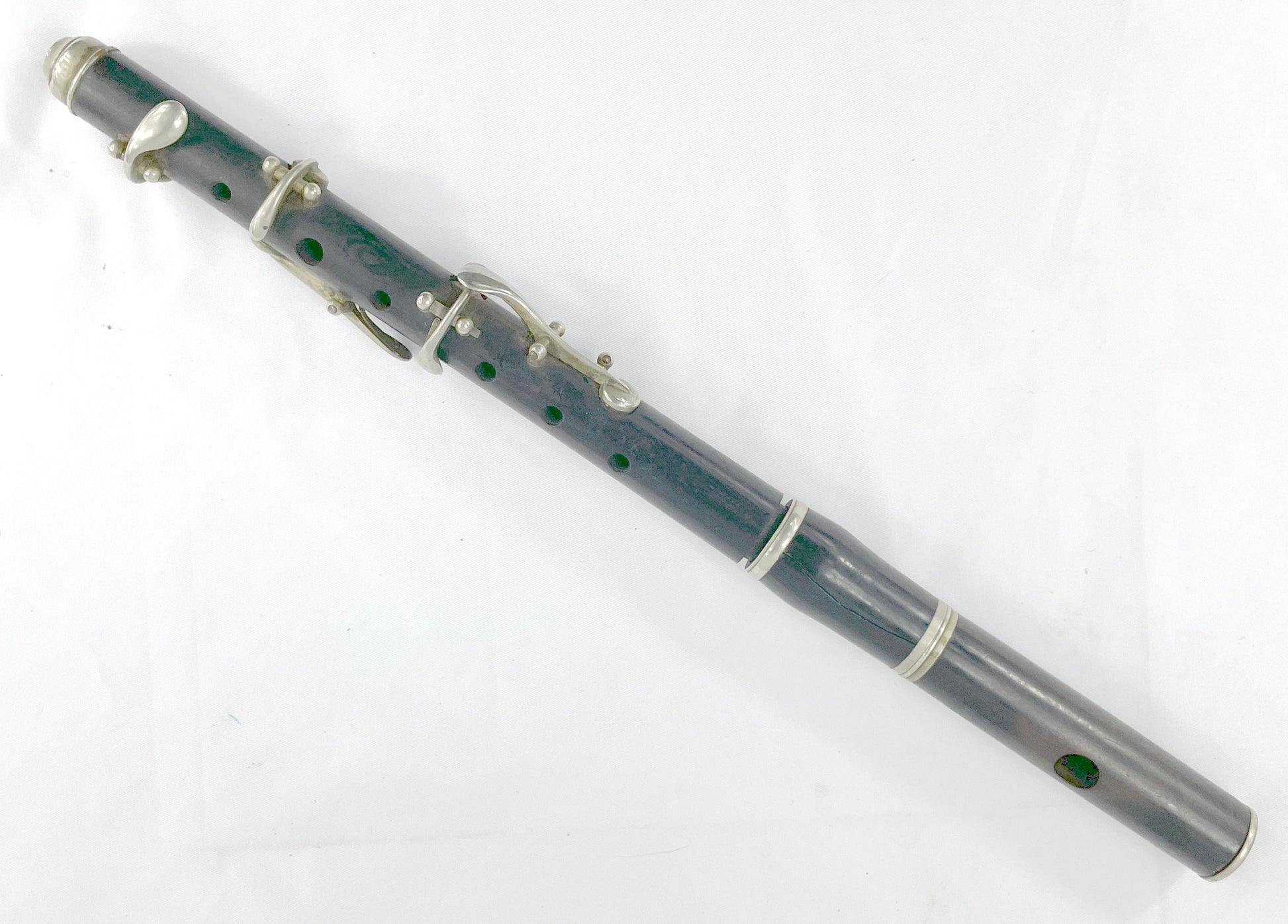 Piccolo Simple System small flute or fife, 6 key, c1890, anonymous Flutes Lark in the Morning