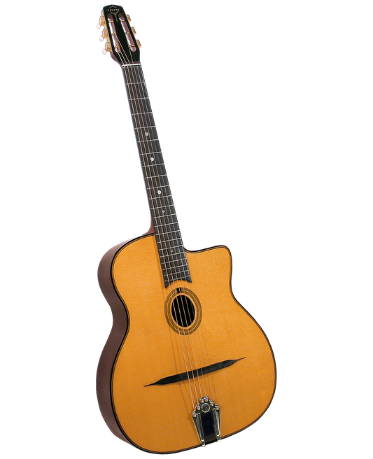 Gitane Django Guitar: DG-255 Oval Hole Gypsy Jazz Guitars Lark in the Morning