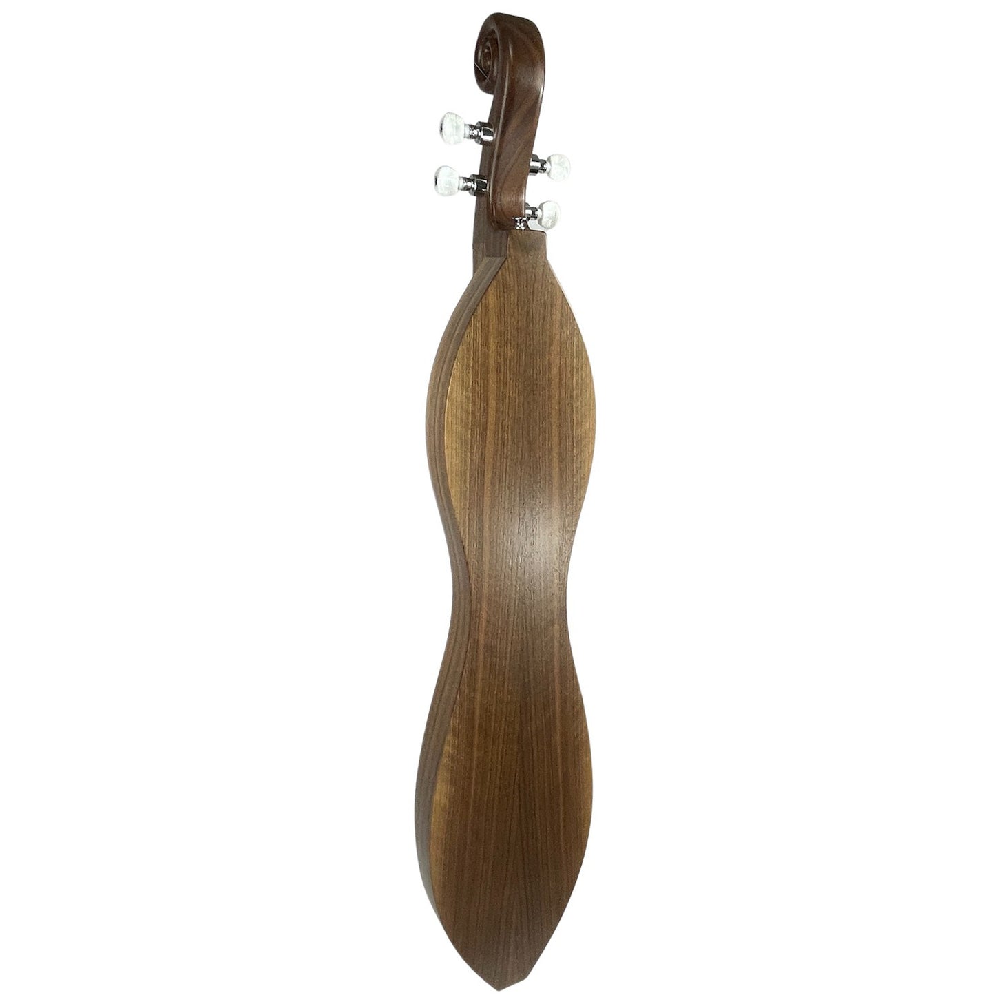 McSpadden Mountain Dulcimer, 4-string Walnut, Scroll Head Dulcimers McSpadden