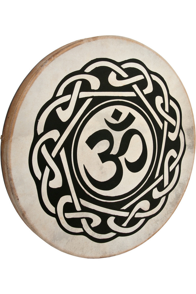 DOBANI Pretuned Goatskin Head Wood Frame Drum With Beater 22-BY-2-inch OM Frame Drums DOBANI