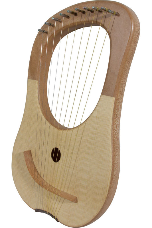 Lyre Harp, 10 String, Lacewood Lyres Mid-East