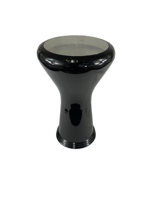 Gawharet El Fan Aluminum Doumbek, Jet Black Dumbeks Gawharet El Fan