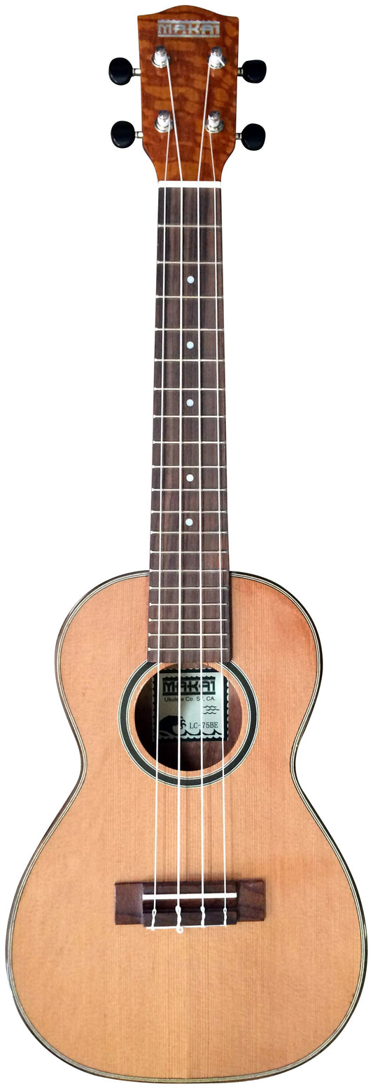 Makai LC-75BE Cedar Big Eye Concert Ukulele Ukuleles Makai