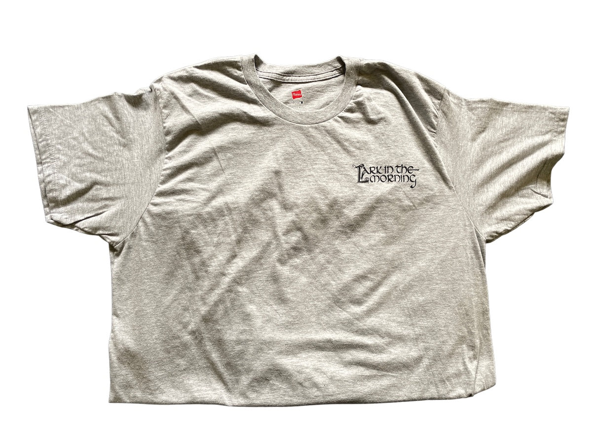 Lark in the Morning T-Shirt, Grey Merch Lark in the Morning
