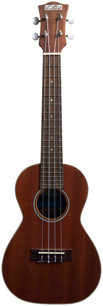 Makai MC-61 Mahogany Concert Ukulele with White Binding Ukuleles Makai