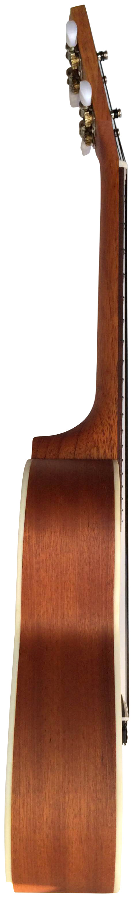 Makai Solid Top Series With White Binding Concert Ukulele MC-70 Ukuleles Makai