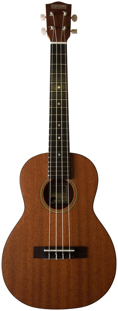 Makai MKT-60A Mahogany Tenor Ukulele with Black Binding Tenor Ukulele Makai