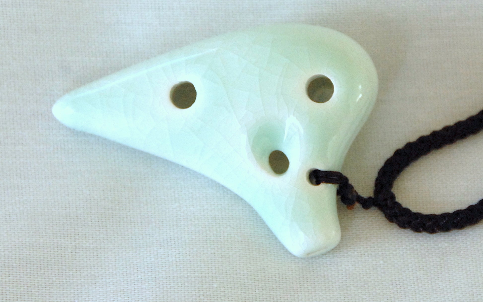 6-hole Ceramic Sopranino Mini Sweet Potato Ocarina in F Ocarinas Lark in the Morning