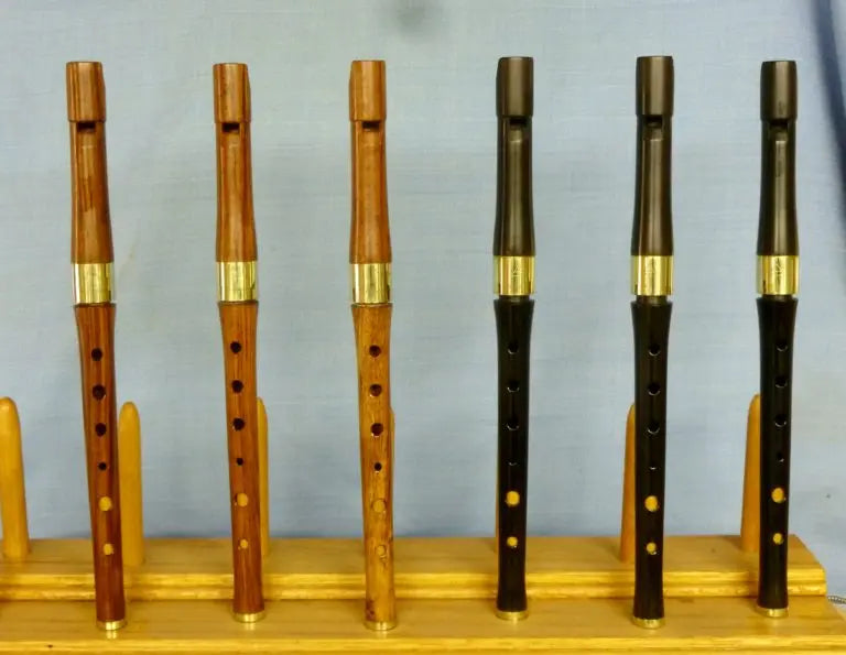 Solid Wood Blackwood Pennywhistle in C Pennywhistles Lark in the Morning