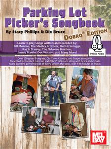 Parking Lot Picker's Songbook - Dobro Edition Book + Online Audio Media Mel Bay