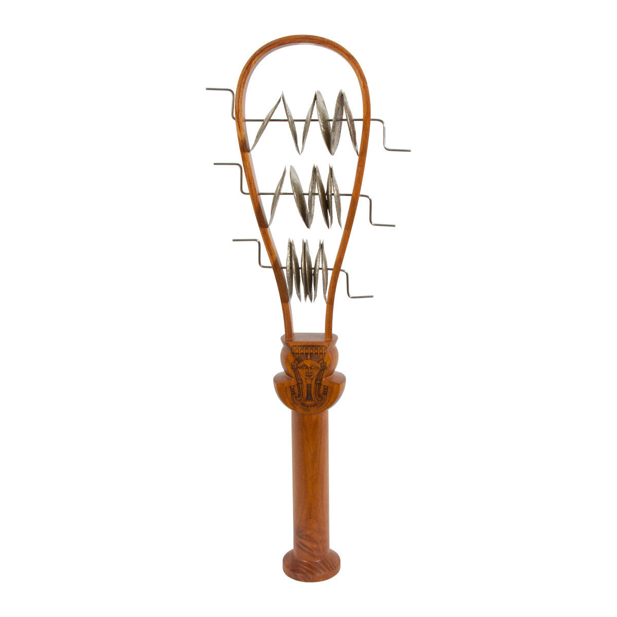 Tahya Ceremonial Systrum Red Cedar Sistrum, 16 inches tall Shakers, Maracas & Rattles Lark in the Morning