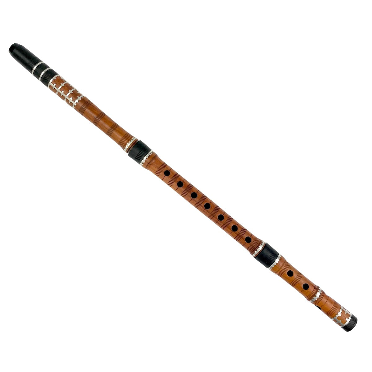 Bulgarian decorated Kaval Flute in D – Lark in the Morning