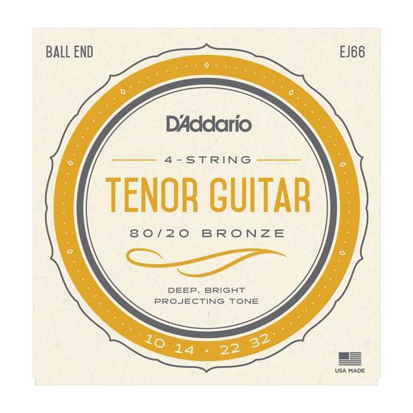 D'Addario Tenor Guitar Bronze 80/20 Strings D'Addario EJ66 Accessories_Strings D'Addario