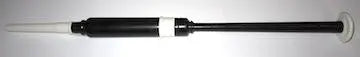 Practice Chanter, Blackwood Imitation Ivory Mounts Bagpipes Lark in the Morning