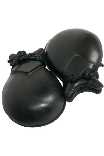 Ebony Castanets with Black Finish 2.63” Pair Castanets DOBANI