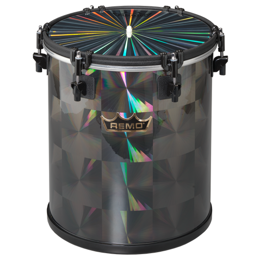 Remo Cuica, Tunable, 10" Diameter, 12" Depth, Black Matte Cuica Remo