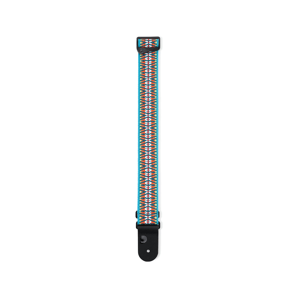 D'Addario NYLON WOVEN GUITAR STRAP Sunset Hootenanny Guitar Straps D'Addario
