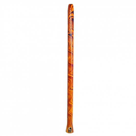 Toca Duro Didgeridoo, Orange Swirl Didgeridoos Toca   