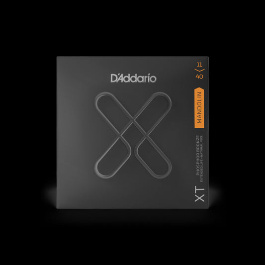 D'Addario XT Mandolin Phosphor Bronze, Medium Set 11-40 Accessories_Strings D'Addario