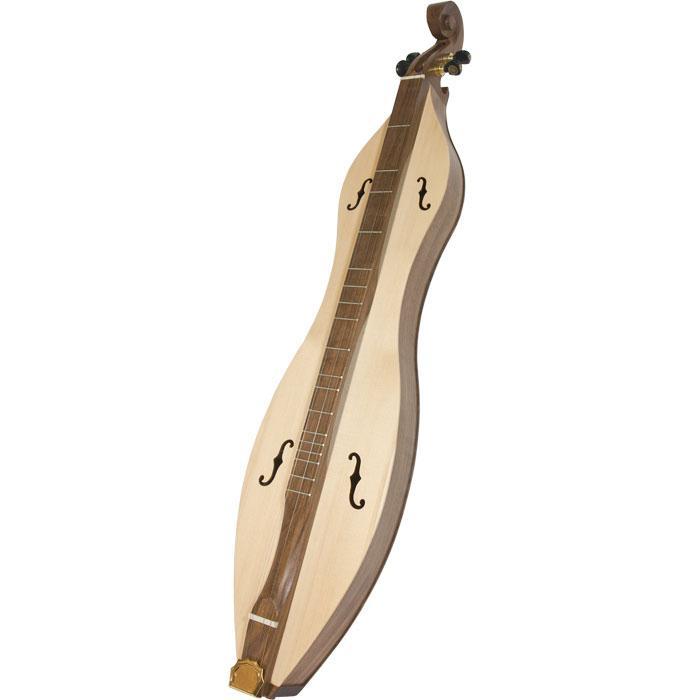 Roosebeck Emma Mountain Dulcimer 4-String Vaulted Fretboard Spruce F-Holes - Walnut Dulcimers Roosebeck