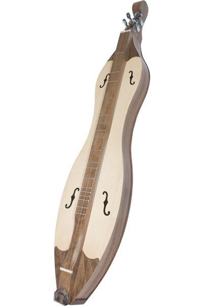 Roosebeck Grace Mountain Dulcimer 4-String Vaulted Fretboard Spruce F-Holes - Walnut Dulcimers Roosebeck