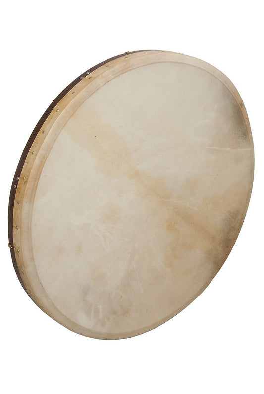 Tunable Goatskin Head Wooden Frame Drum with Beater, 30 x 2-inch Frame Drums DOBANI