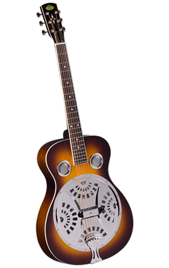Regal RD-40V Studio Series Roundneck Resophonic Guitar – Vintage Sunburst Guitars Lark in the Morning