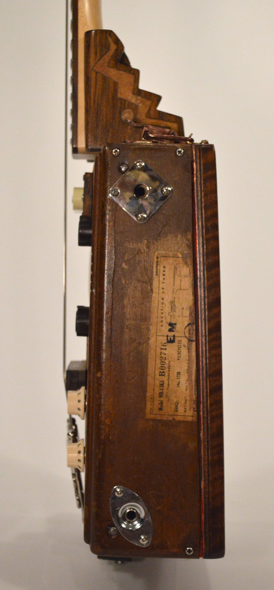 Zeedub Old Radio Electric Guitar Guitars LunchRox