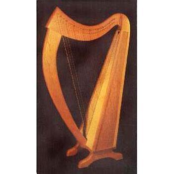 Stoney End Braunwen 29 String Harp Finished, with full levers Harps Stoney End