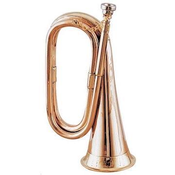 Copper Bugle Horns Lark in the Morning