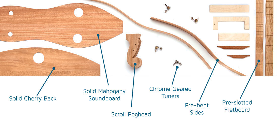 Hourglass Mountain Dulcimer Kit Dulcimers Musicmakers