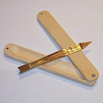 Fish Heavy Danmoi Jaw Harp WIth Wooden Box Jaw Harps Lark in the Morning
