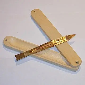 Fish Heavy Danmoi Jaw Harp WIth Wooden Box Jaw Harps Lark in the Morning