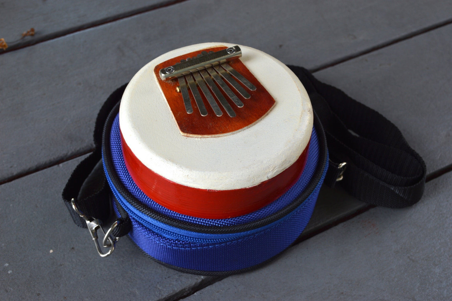 Round Sansula Thumb Piano Kalimbas & Sansulas Thai Khue