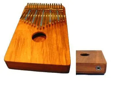 Treble Kalimba with Pickup Kalimbas & Sansulas Hugh Tracey