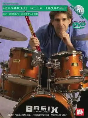 Advanced Rock Drumset DVD/Chart Set Media Mel Bay