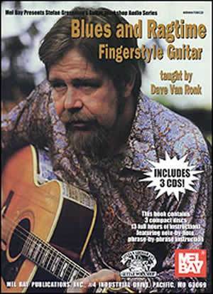 Blues and Ragtime Fingerstyle Guitar Book/3-CD Set Media Mel Bay