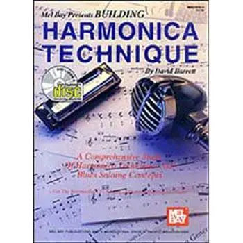 Building Harmonica Technique Book and CD Package Media Mel Bay