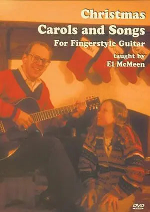 Christmas Carols and Songs for Fingerstyle Guitar DVD Media Mel Bay