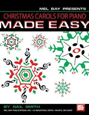 Christmas Carols For Piano Made Easy Media Mel Bay
