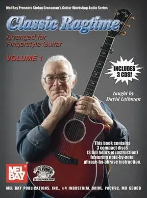 Classic Ragtime, Volume 1 Book/3-cd Set Media Mel Bay
