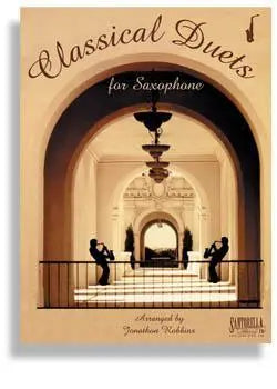Classical Duets for Alto Sax with CD Media Santorella