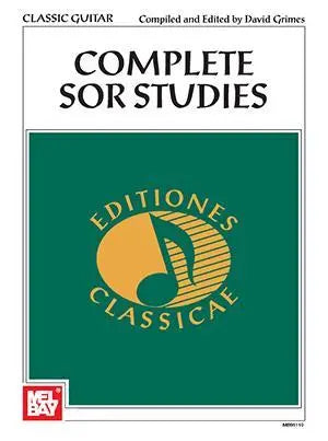 Complete Sor Studies for Guitar Media Mel Bay